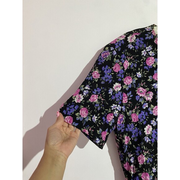 Vtg Susan Graver Skirt Top SET 14 Floral Cottagecore Feminine Modest Prairie - Picture 6 of 16